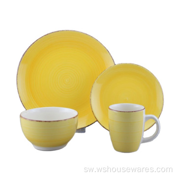 Sale sahani Kichina bluu na nyeupe kauri dinnerware.